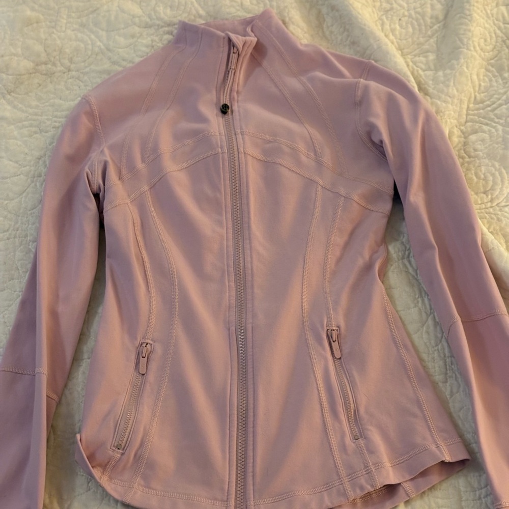 lululemon athletica Dusty Pink Zip-Up Utility Jacket